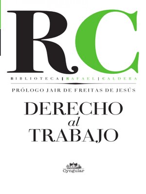 cover image of Derecho al Trabajo